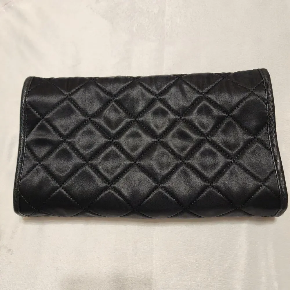 NWOT Tahari Black Hanging Cosmetics Toiletries Utility Travel Organizer